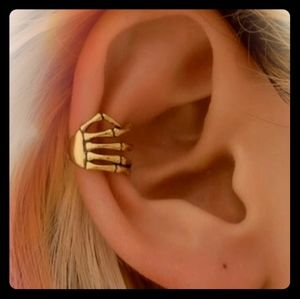 Gold Skeleton earring (Brand New)